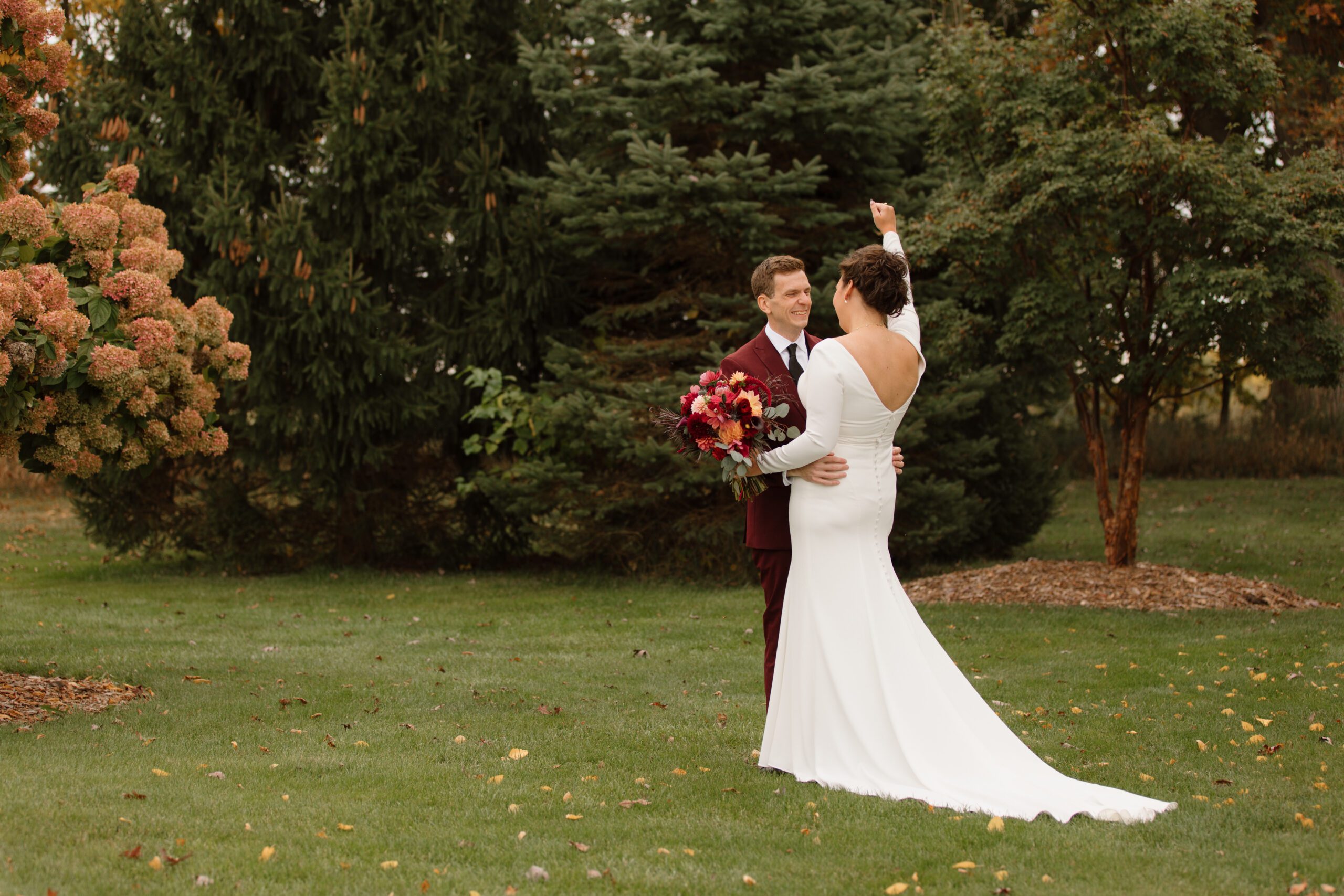 Grand Rapids Mi Wedding First Look